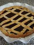 Crostata con marmellata di fragole