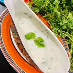 A picture of 7-up raita.