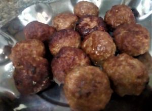 Una foto de Bolitas de "Carne Picada"