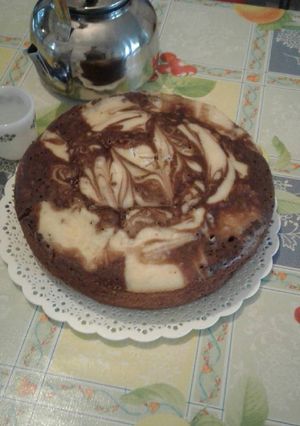 Una foto de Torta marmolada