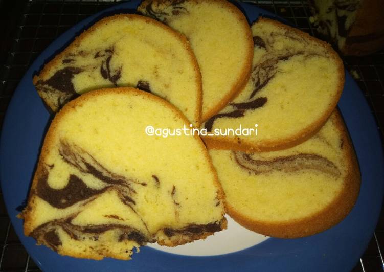 Resep 138. Marmer Cake, Menggugah Selera