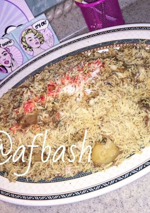 صورة لوصفة رز برياني بالدجاج (مطبخ انوشآ)