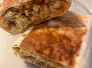 A picture of vegetarian burritos