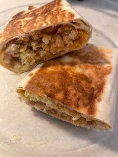 A picture of Hash-brown breakfast burrito 🌯.