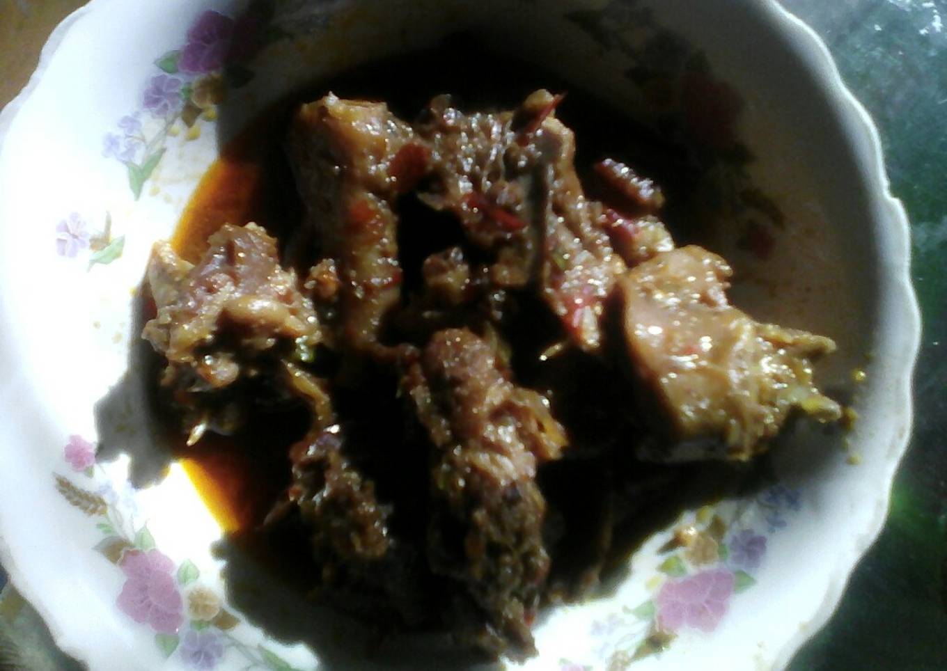 Rica -Rica Ayam Kampung by: Erni Hartanti. Amd😍😄😘