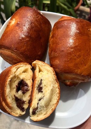 Une photo de 🍫 Petits pains aux chocolats 🍫