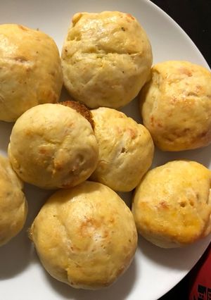 Una foto de Pancitos de queso, pimienta y orégano