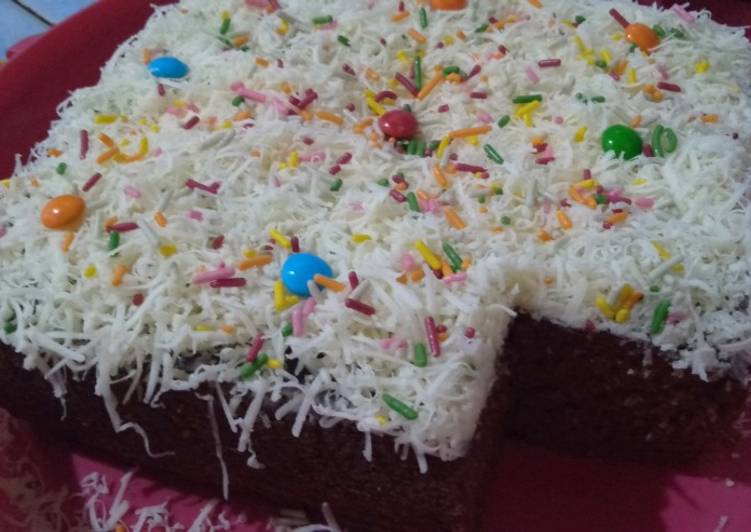 Bolu kukus coklat simple