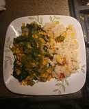 Espinacas con Nopales