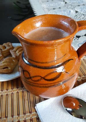 Una foto de Atole champurrado # 2