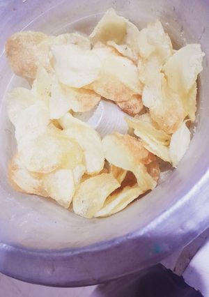 صورة لوصفة شيبس بطاطس بنكهة مميّزة
