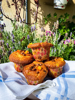 Foto principal de Magdalenas de chocolate y naranja