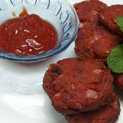 A picture of Healthy Vegetables Cutlet.