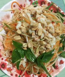 nộm đu đủ cà rốt