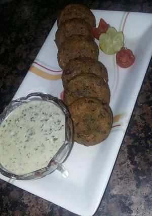 A picture of Rice kabab #cookpadApp.