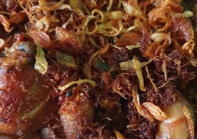 Ayam lepas goreng lengkuas (presto) (balita able)