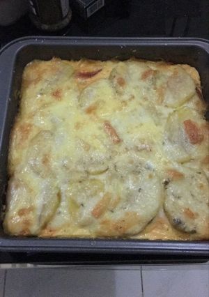 Foto resep Potato lasagna (lasagna kentang)