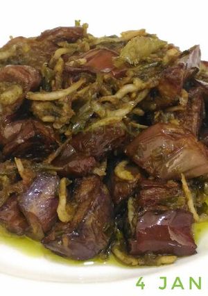 Foto resep Terong Sambal Ijo Ikan Teri