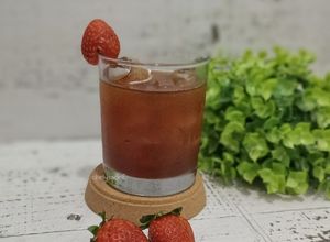 Foto resep Strawberry Coffee Mocktail