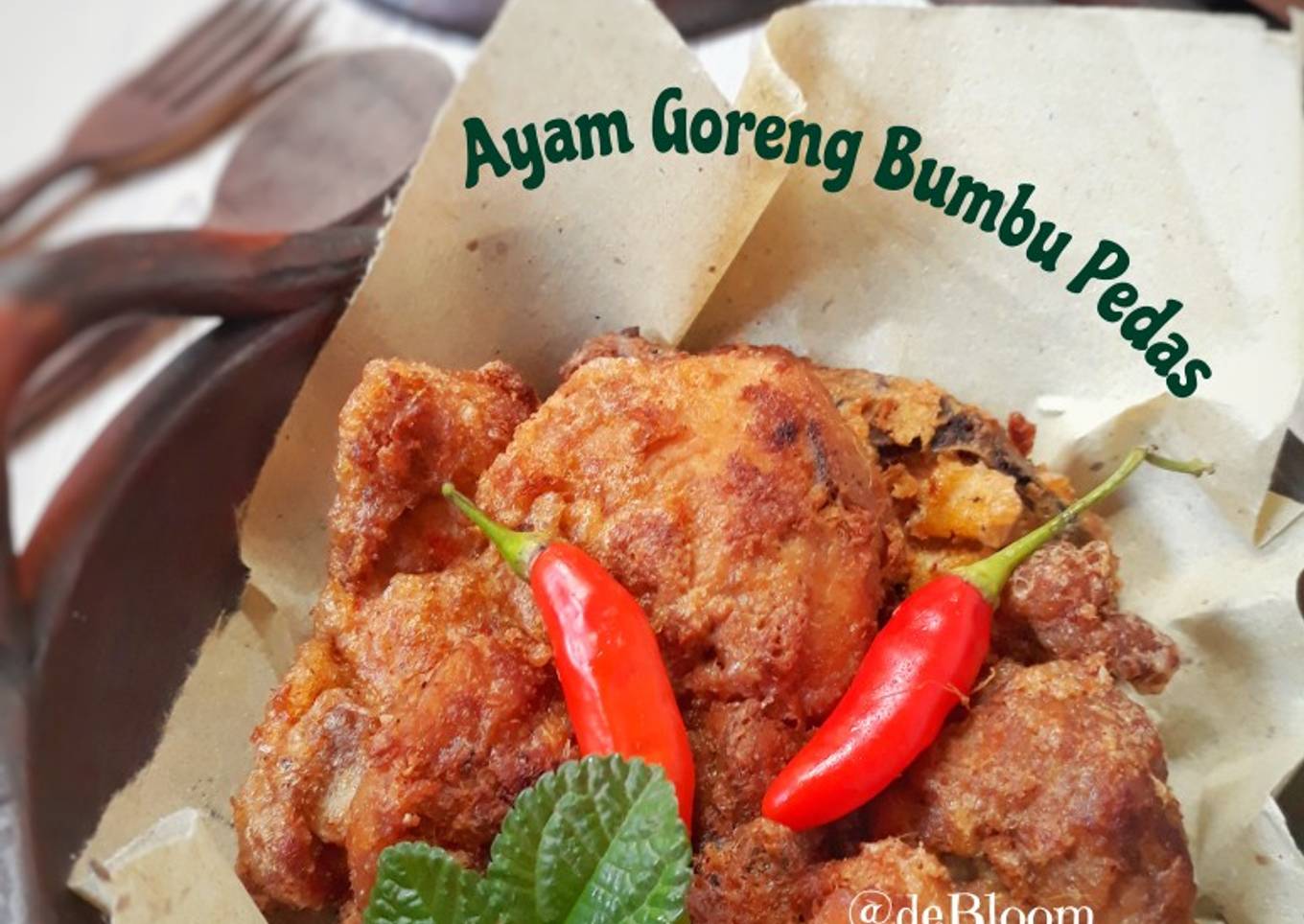 669. Ayam Goreng Bumbu Pedas (Spicy Fried Chicken)