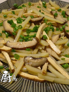 韓式麵豉醬炒三絲 的食譜成品照片