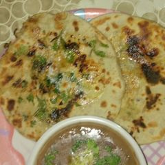Amiritsri kulcha A picture of Amiritsri kulcha.
