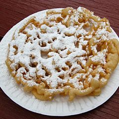 A picture of Funnel Cakes.