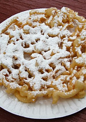 A picture of Funnel Cakes.