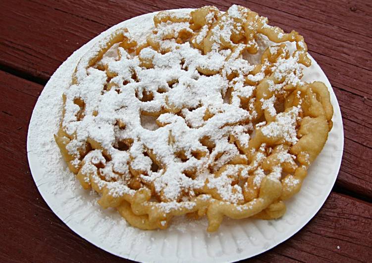 Steps to Prepare Speedy Funnel Cakes