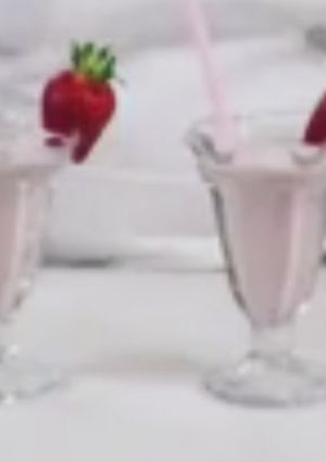 Una foto de Cremoso de fresa