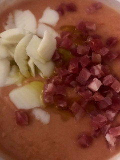 Una foto de 🍅Salmorejo cordobés🍅