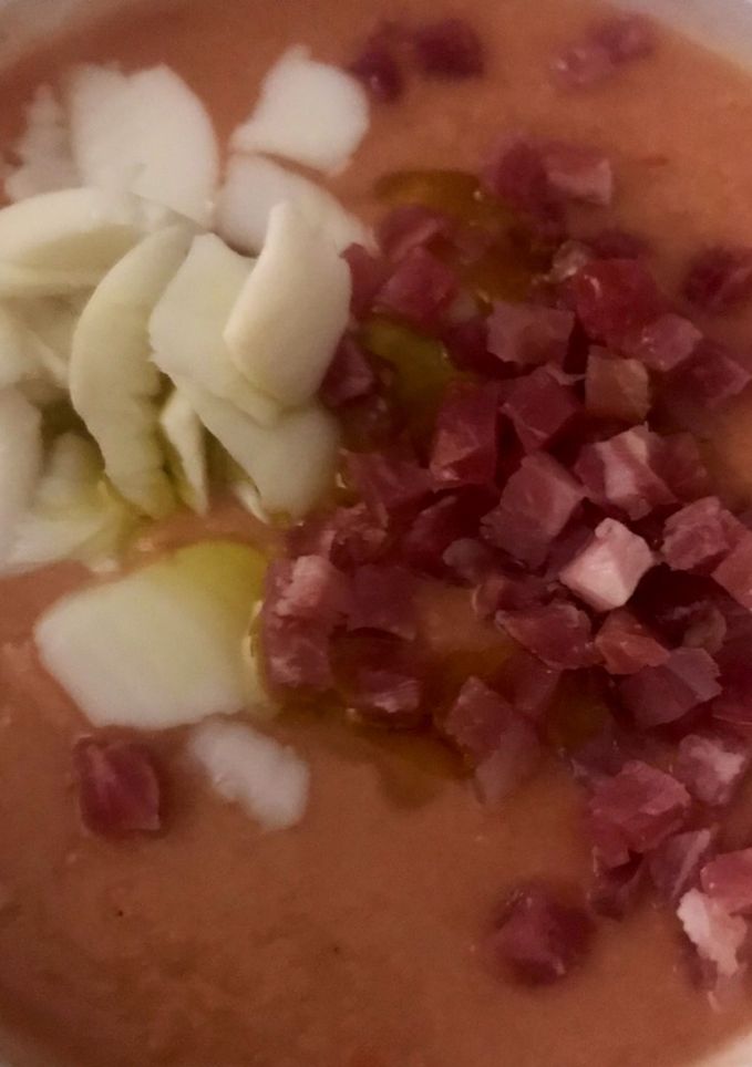 Una foto de 🍅Salmorejo cordobés🍅