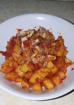 Foto resep Sambal goreng kentang
