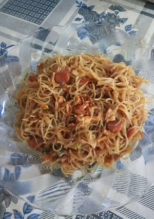 Foto resep "bigso" (bihun goreng sosis)