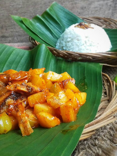 Foto resep Sambal goreng kentang ikan asin #pr_recookolahanikanasin