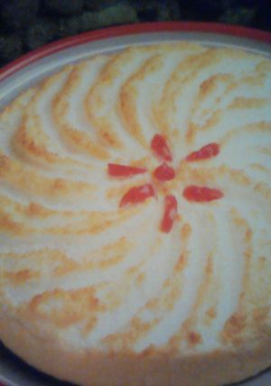 Una foto de Tarta de merengue de coco