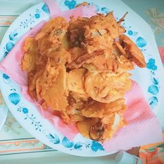A picture of Crispy pakorai.