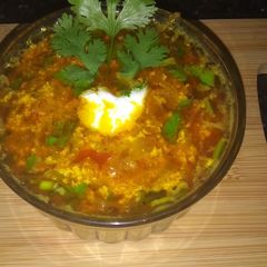 A picture of (Curd)Dahi Tikhari.