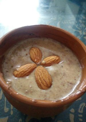 A picture of Choco lassi.