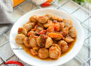 Foto resep Oseng baso mercon