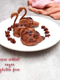Foto resep Soes Coklat Angsa Gluten Free