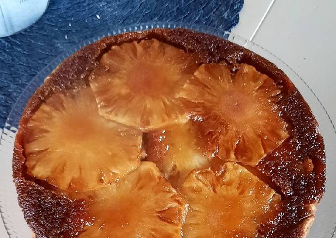 Gâteau ananas coco rhum