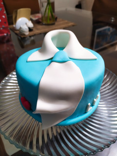 Una foto de Torta para Papá (Bizcocho de Vainilla Básico)