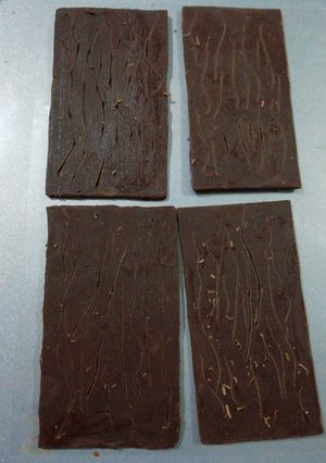 Una foto de Temperado de chocolate por método de siembra