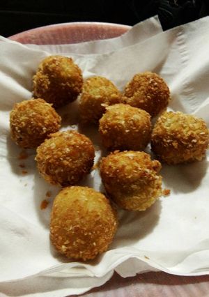 Foto resep Bola-bola pisang keju