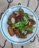 Sườn non rim tỏi