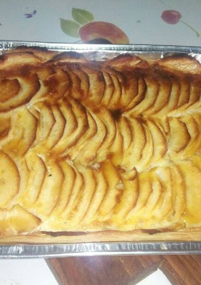 Una foto de Tarta de manzana fácil y rápida
