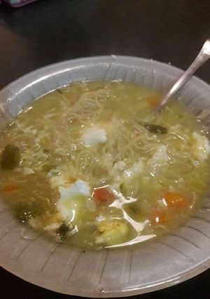 Una foto de Sopa de verduras, súper fácil!!