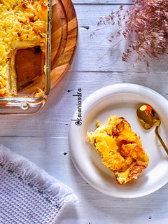 Foto resep Puding Roti Tawar Panggang