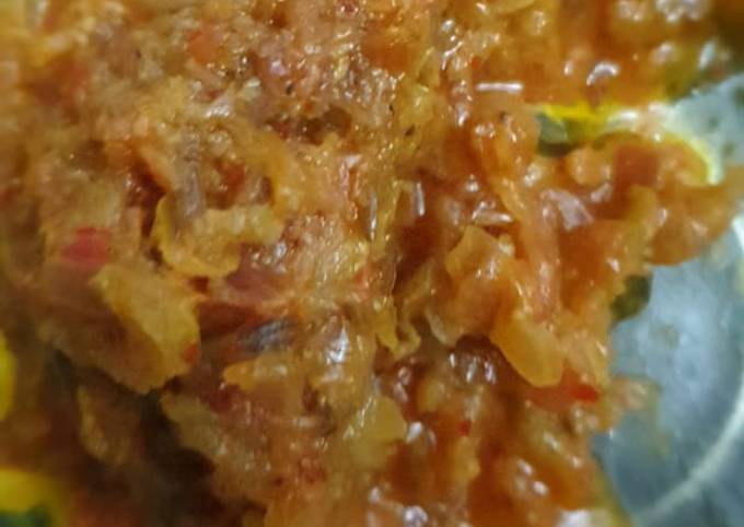 Step-by-Step Guide to Prepare Favorite Tomato onion chutney